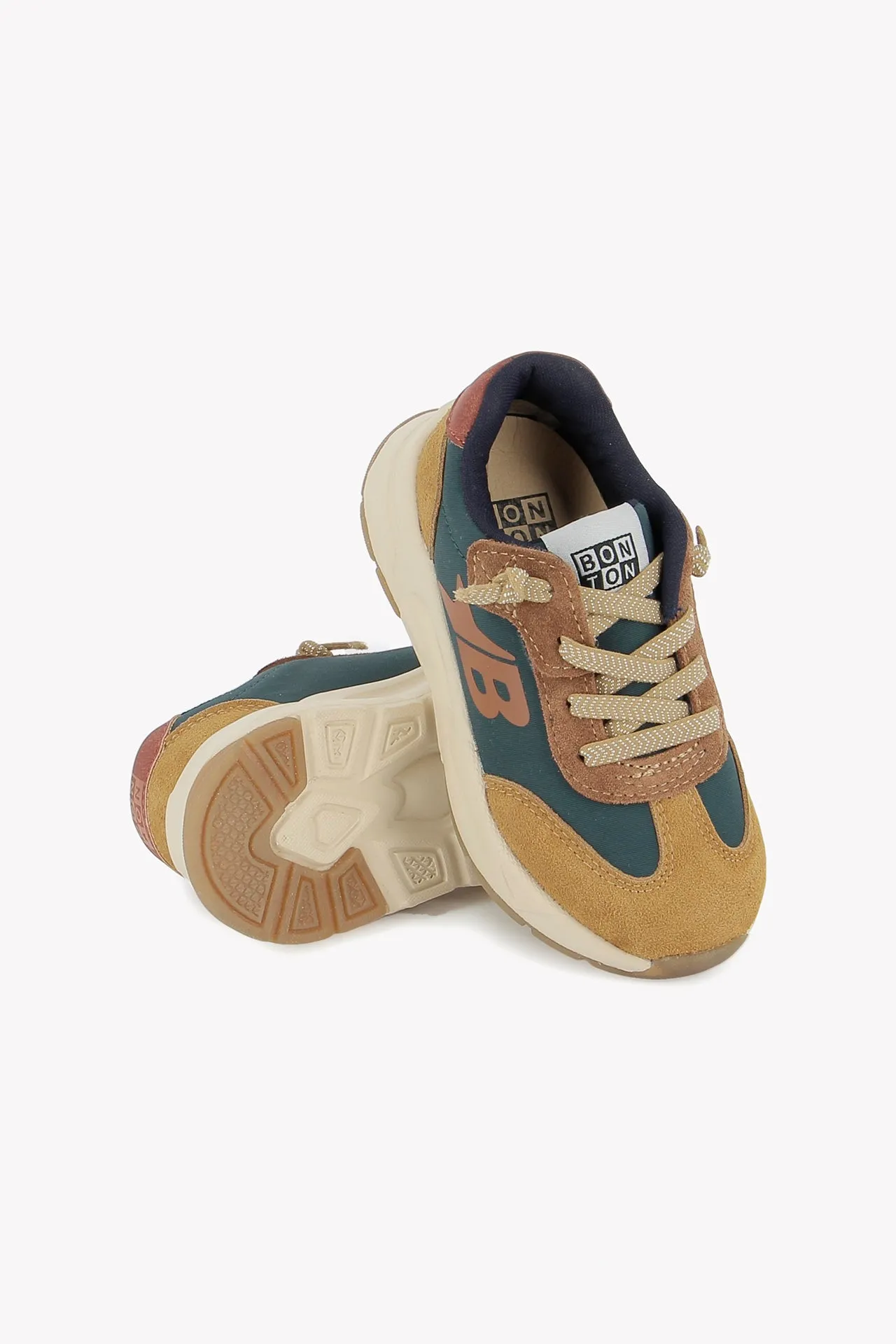 Bonton Yard Bleu sneakers blå til dreng