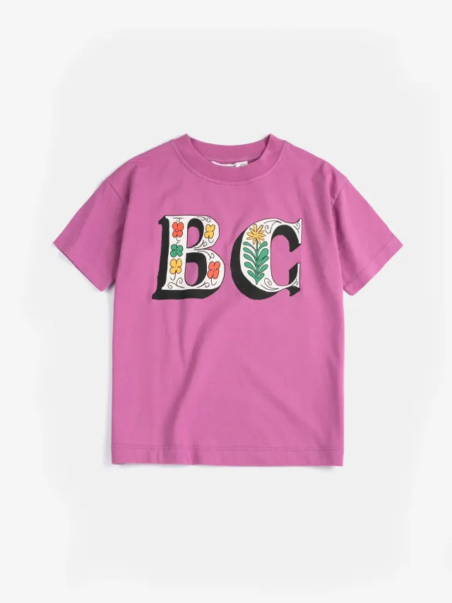 Bobo Choses Spring Letters sb126ac007 t-shirt bomuld