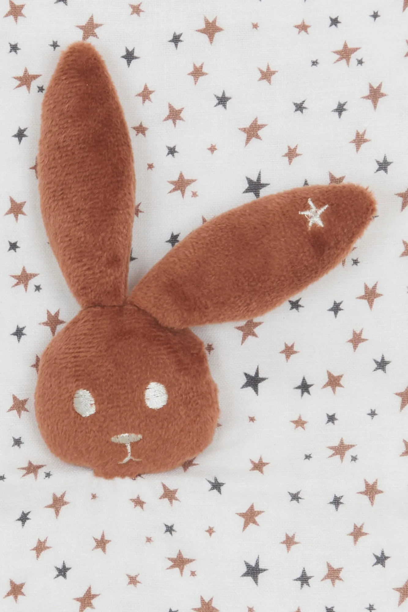 Bonton Baby Star bamse kanin stjerne nusseklud
