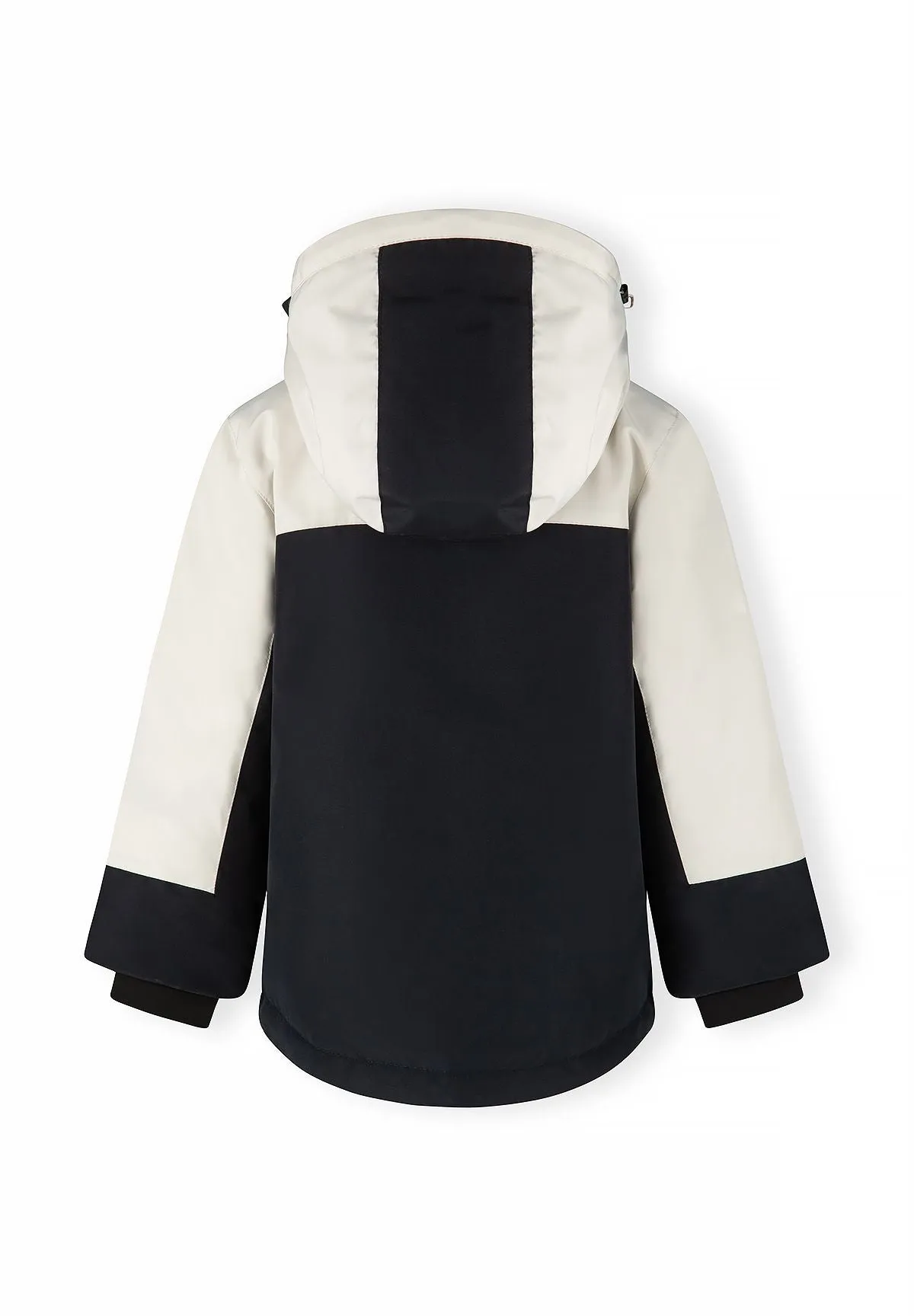 Minoti 45263 parka sort med tommelhuller