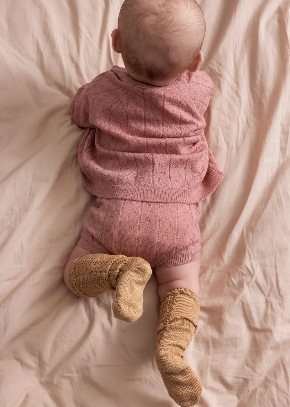 MarMar Copenhagen Puk strik bloomers Rose Parfait uld