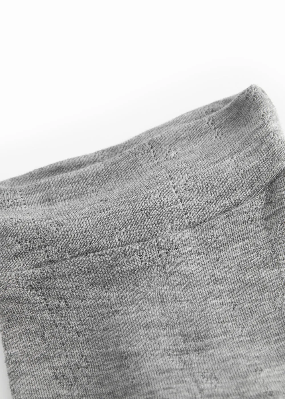 MarMar Piva bukser Grey Melange uld pointelle