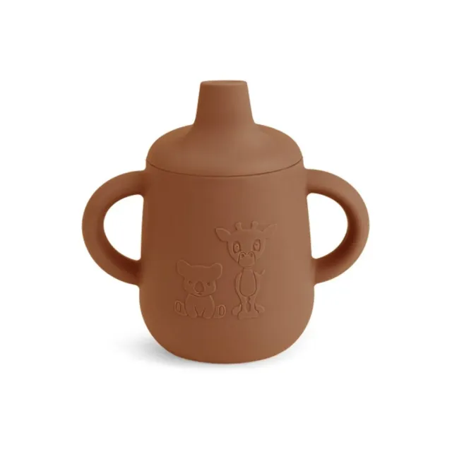 nuuroo Aiko kop med tud Caramel Café silikone