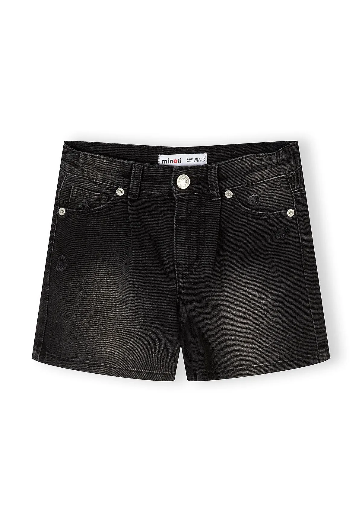 Minoti 44939 jeansshorts 2-pak denim sort