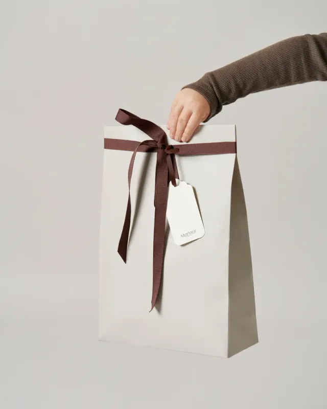 MarMar Gift Bag Small gavepose Grey Sand