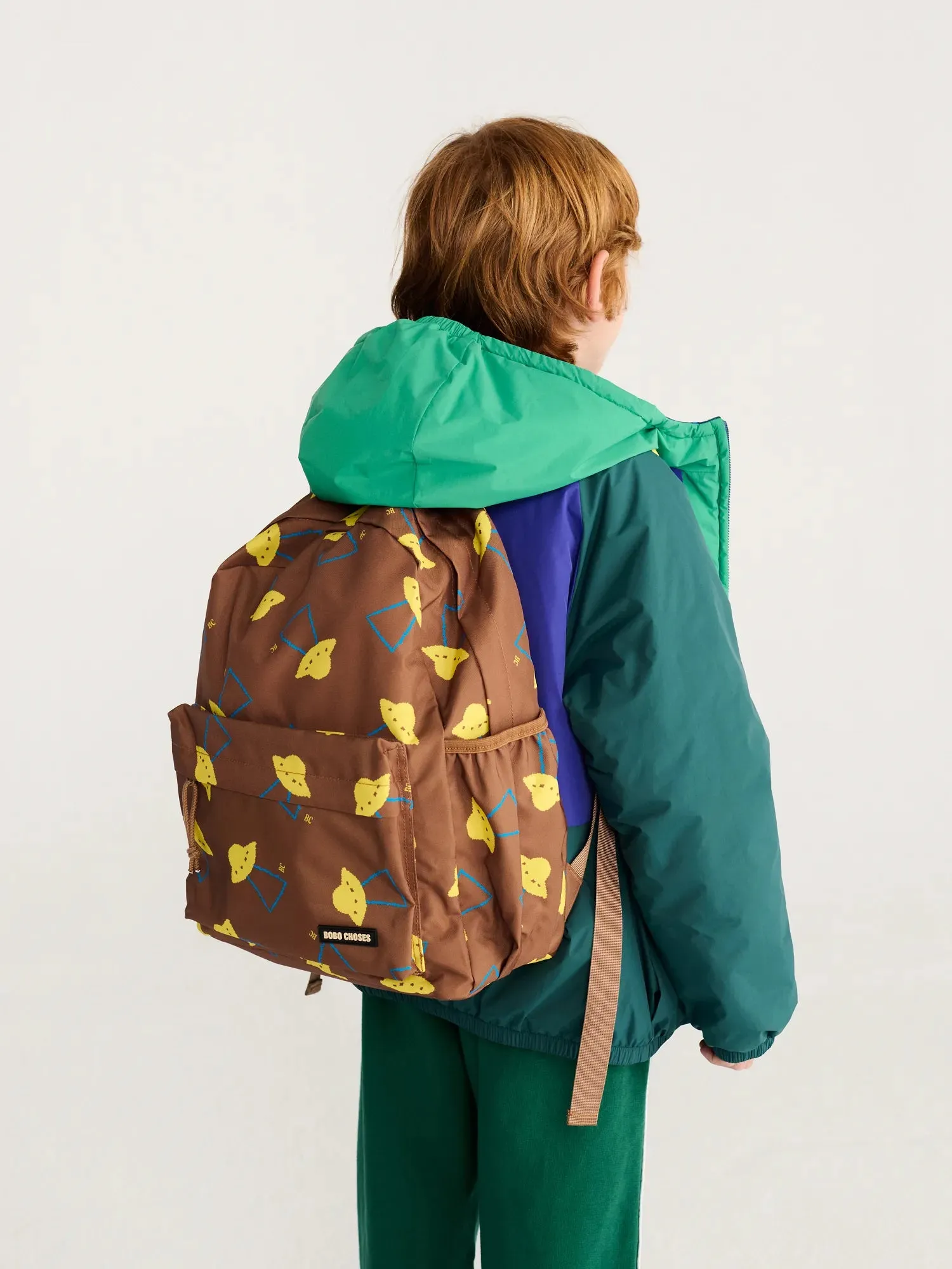 Bobo Choses Pixel Abduction rygsæk one size brun genbrugspolyester