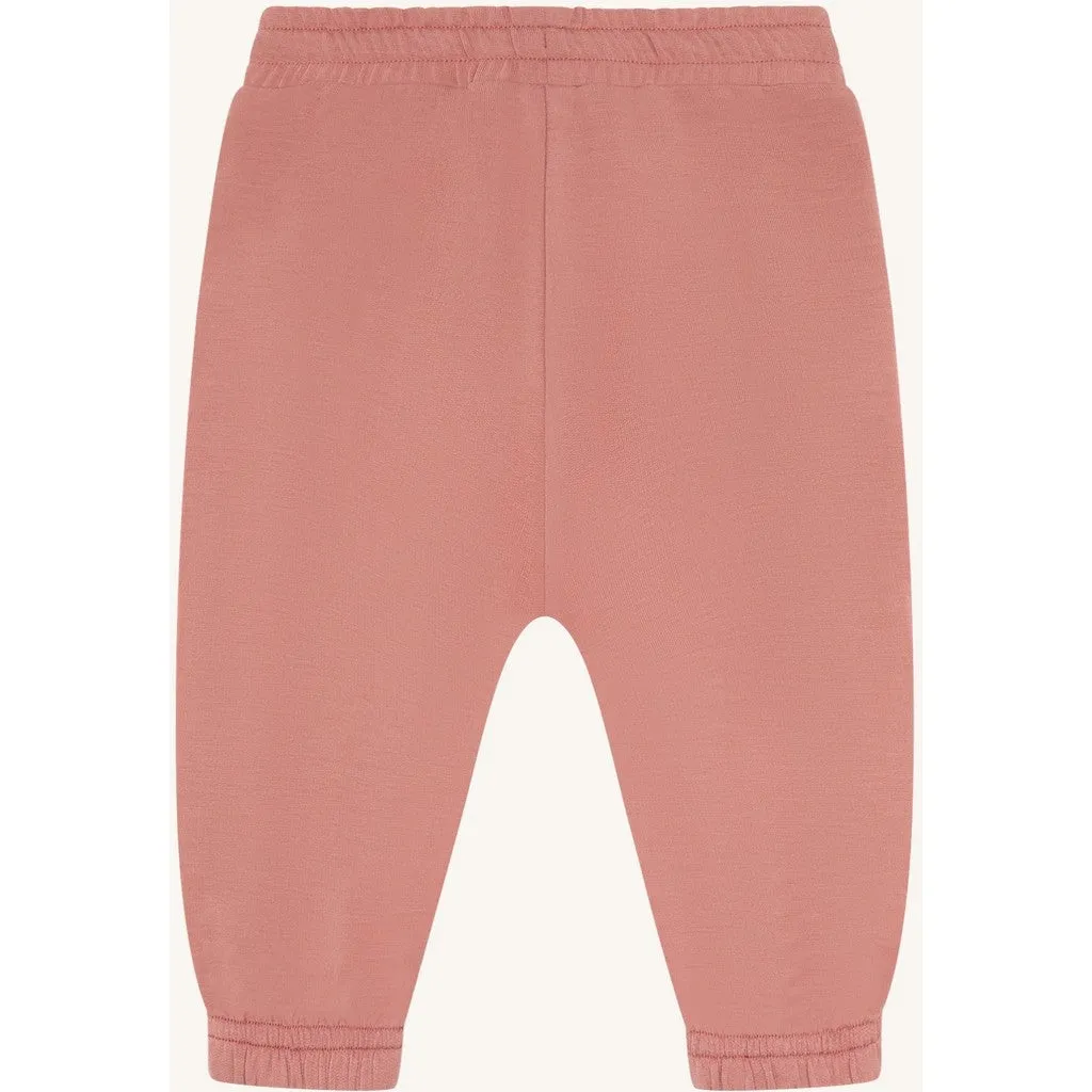 Hust & Claire Gubi Solid joggingbukser Old Rosie bambus