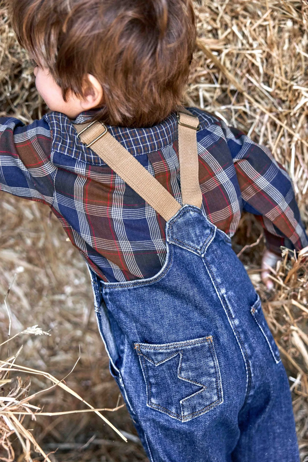Bonton Micare Denim Brut smækbukser rå denim