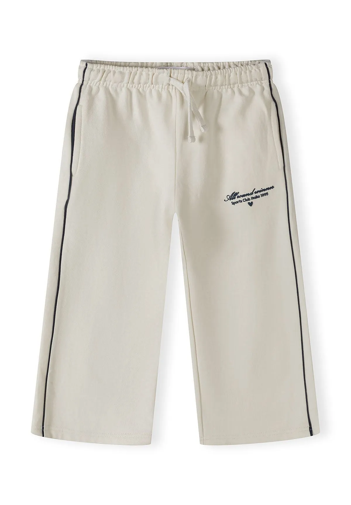 Minoti 44756 joggingsæt beige bomuld piger