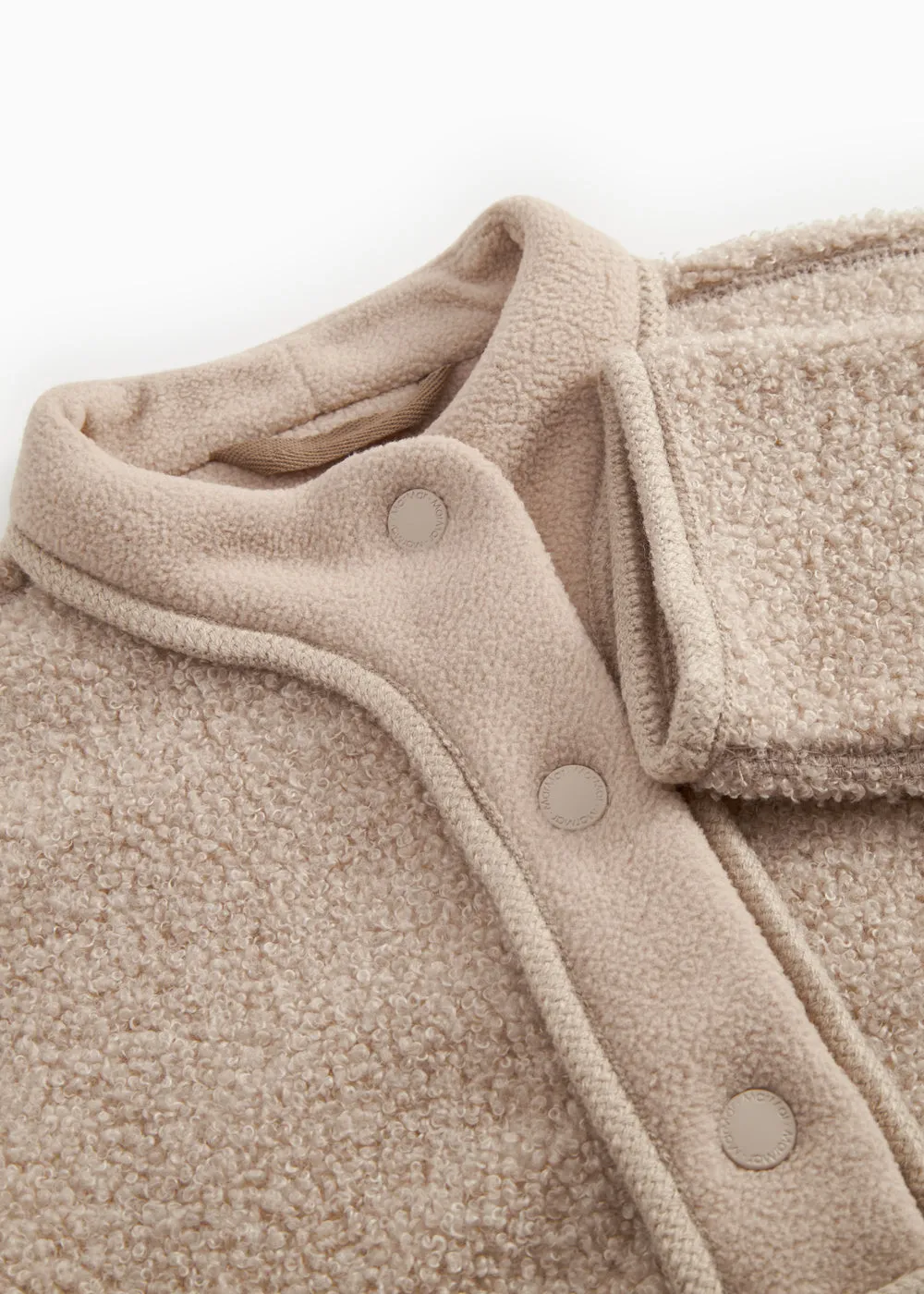 MarMar Oy Teddy Anorak Muddy Melange fleece