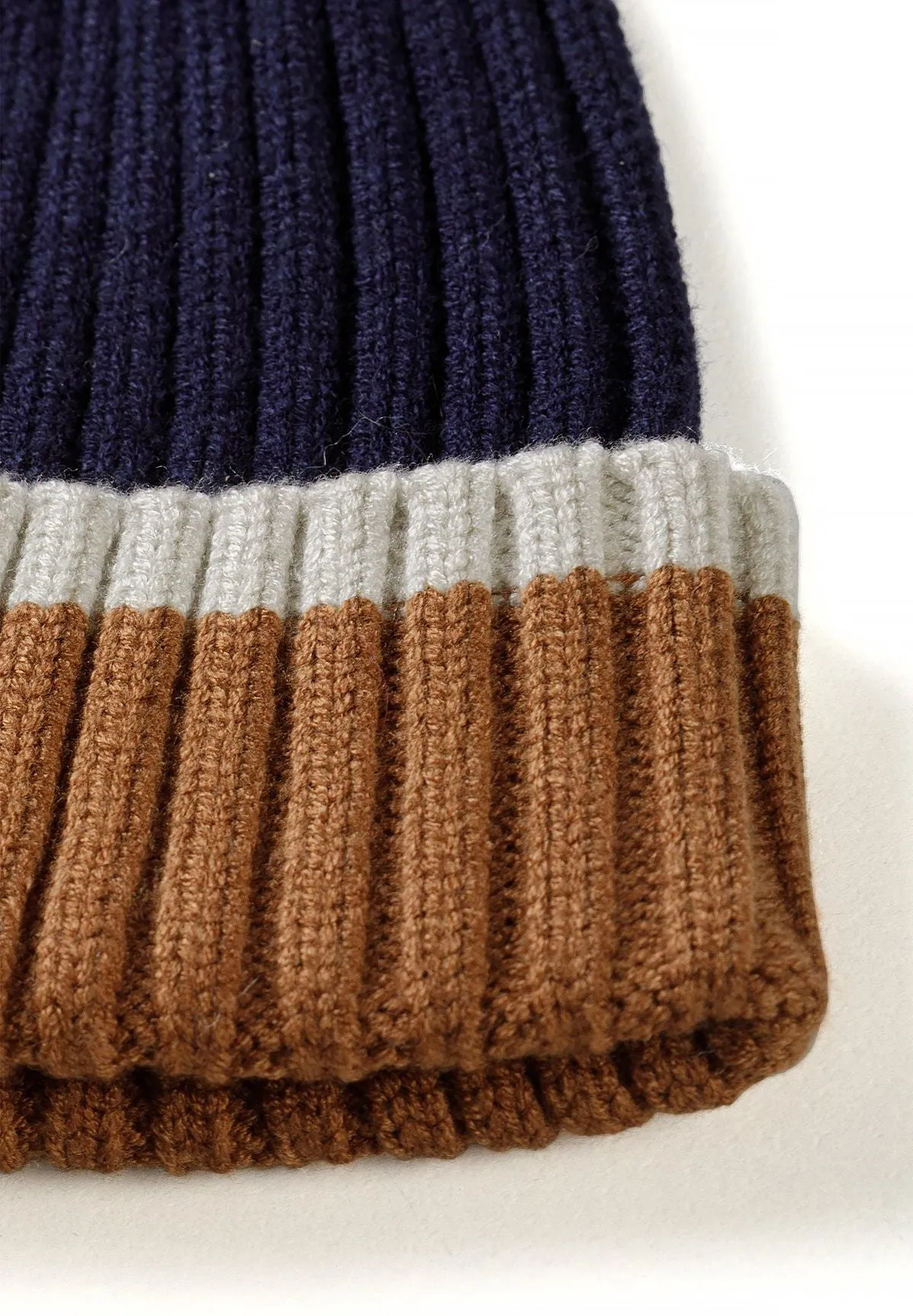 Minoti 45919 huesæt hue handsker navy str. 92-104