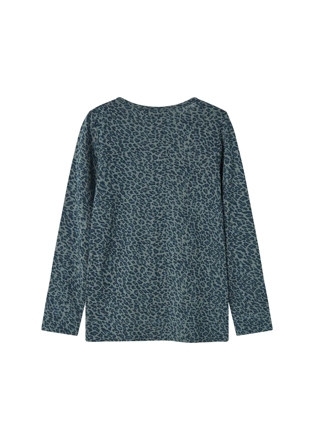 MarMar Leo Taren bluse Dusty Green Leo leopard
