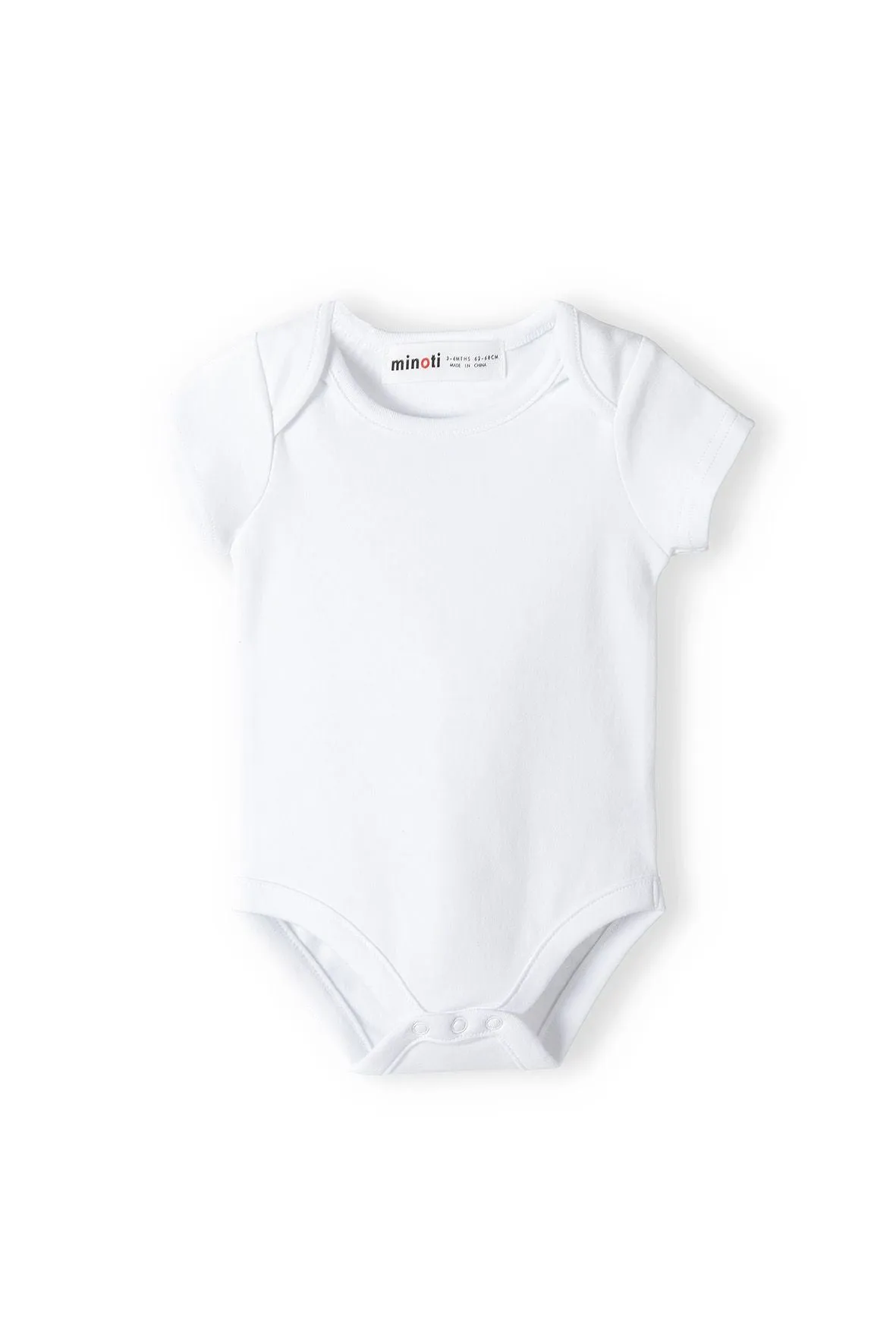 Minoti 38050 body hvid kortærmet 3-pak til baby