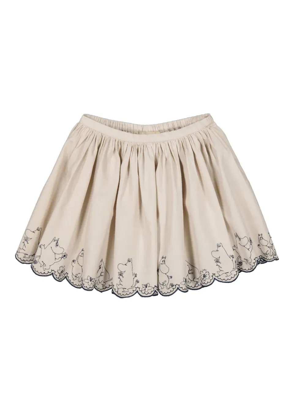 MarMar Sus nederdel Dancing Moomins 2Y/92 beige