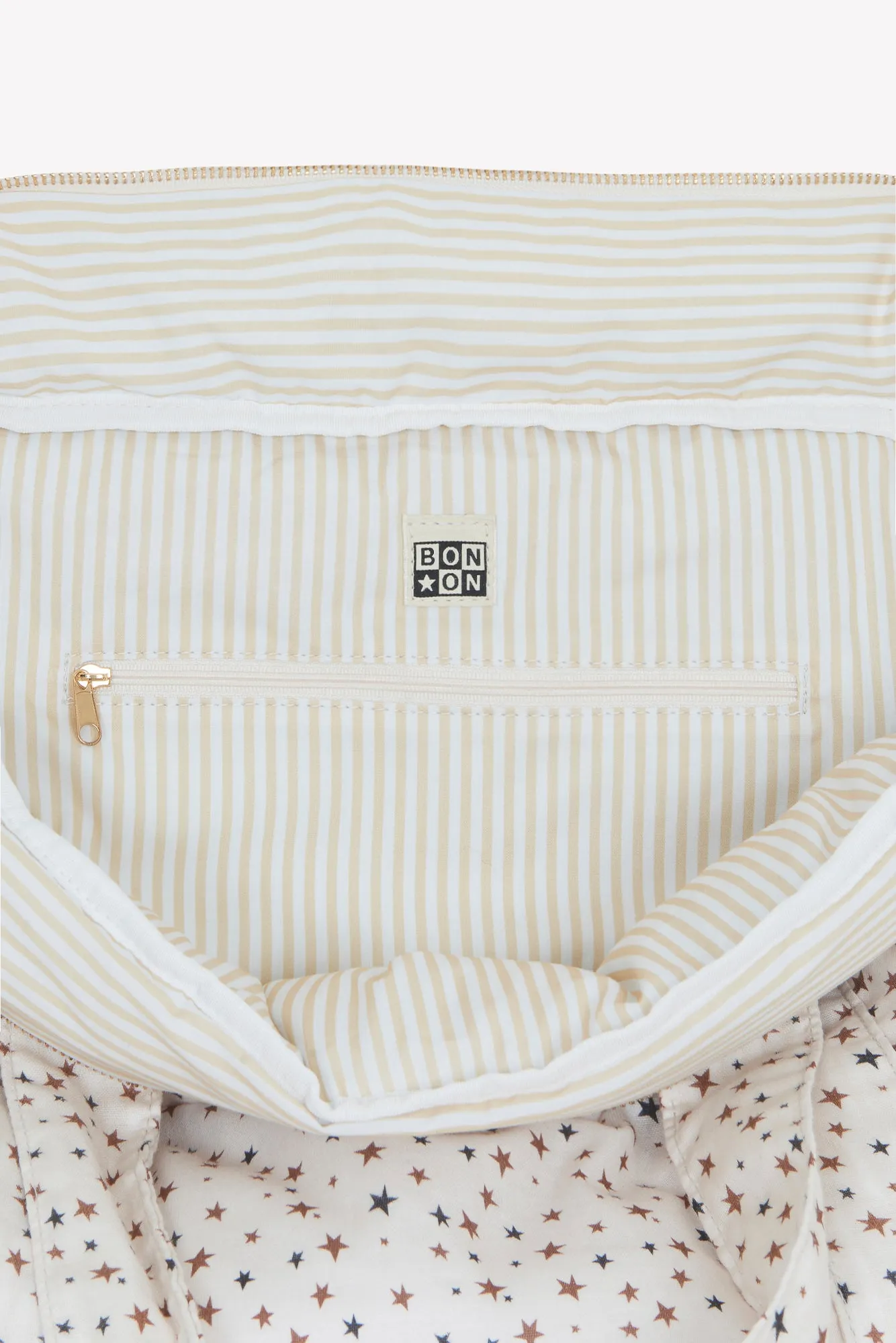 Bonton Baby Star pusletaske bomuld stjerneprint