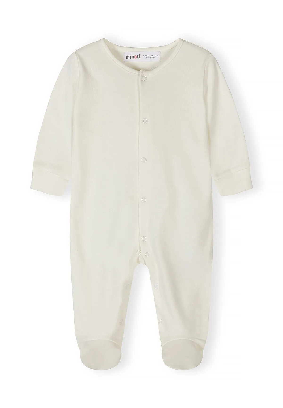 Minoti 44530 sparkedragt 5-pak beige med fødder