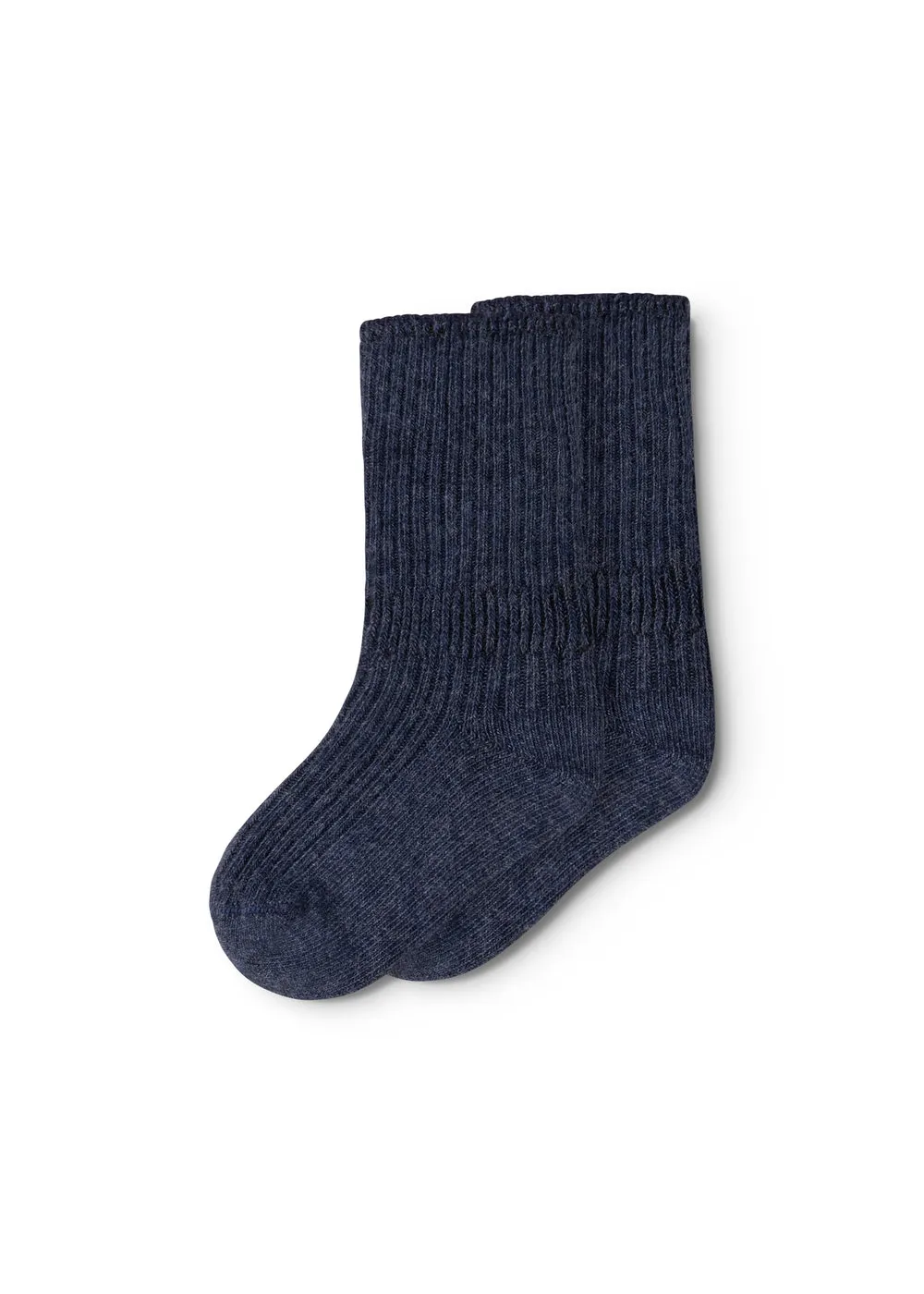 MarMar Newborn Socks strømper Blue 2-pak rib