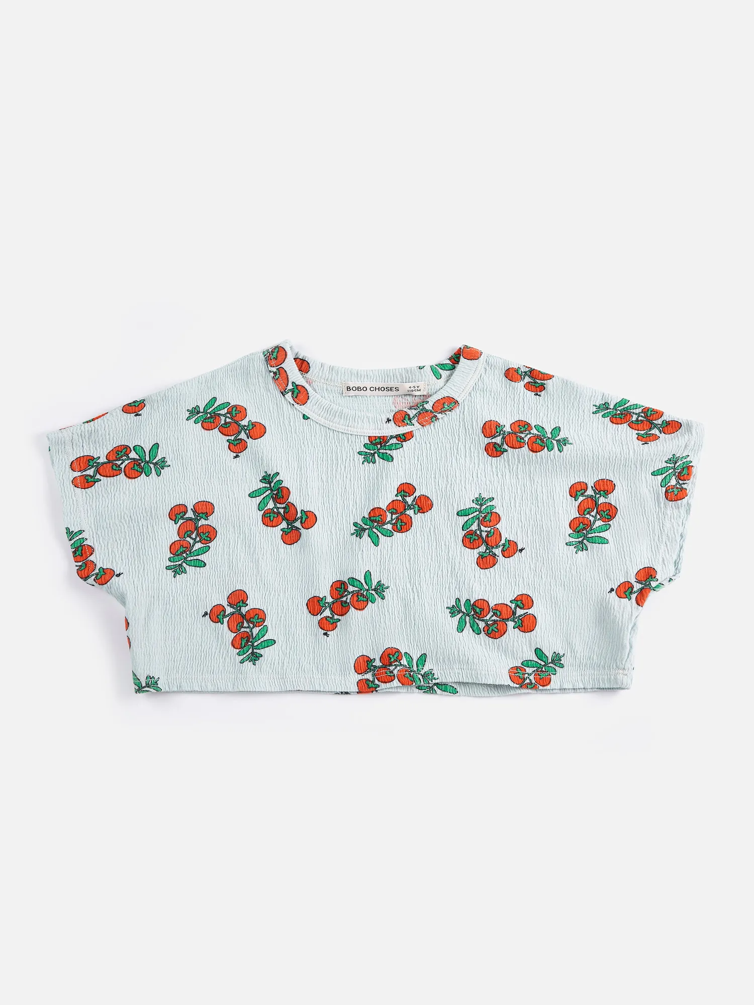 Bobo Choses Juicy Tomatoes cropped T-shirt