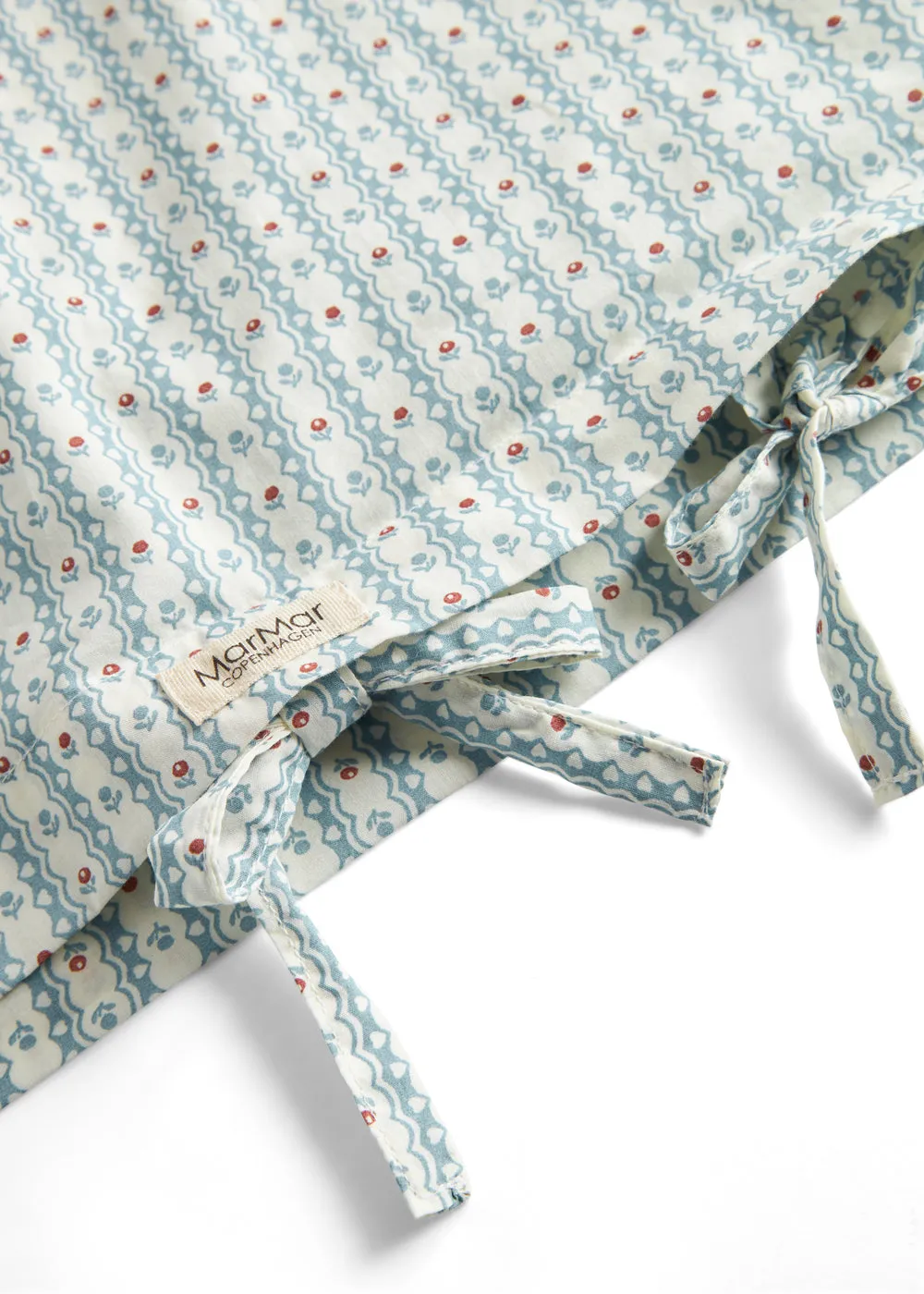 MarMar Bed Linen Junior sengetøj Floral Stripe