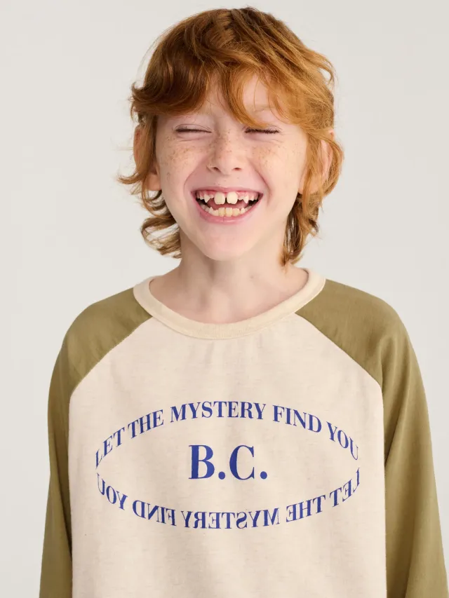 Bobo Choses Mystery BC T-shirt beige 2-3 år løs