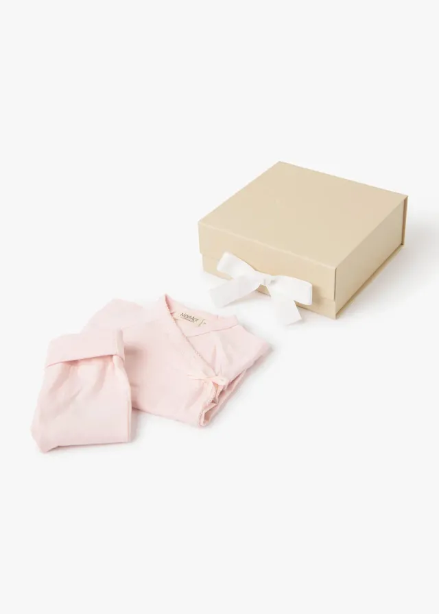 MarMar Gift Box gaveæske Rosa 2 dele newborn