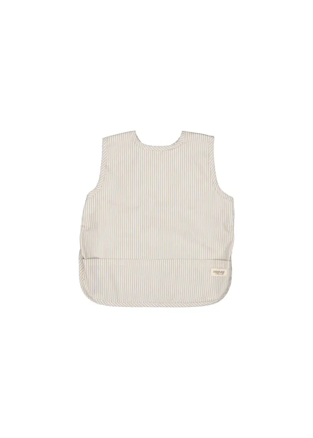 MarMar Apron spiseforklaede Blue Stone Stripe oekologisk