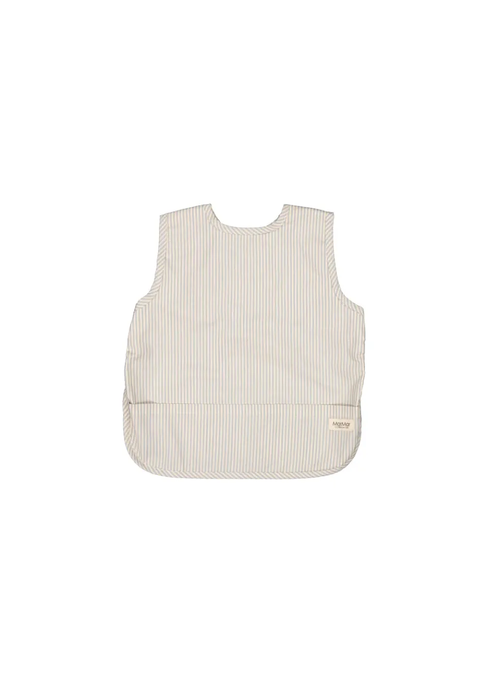 MarMar Apron spiseforklaede Blue Stone Stripe oekologisk
