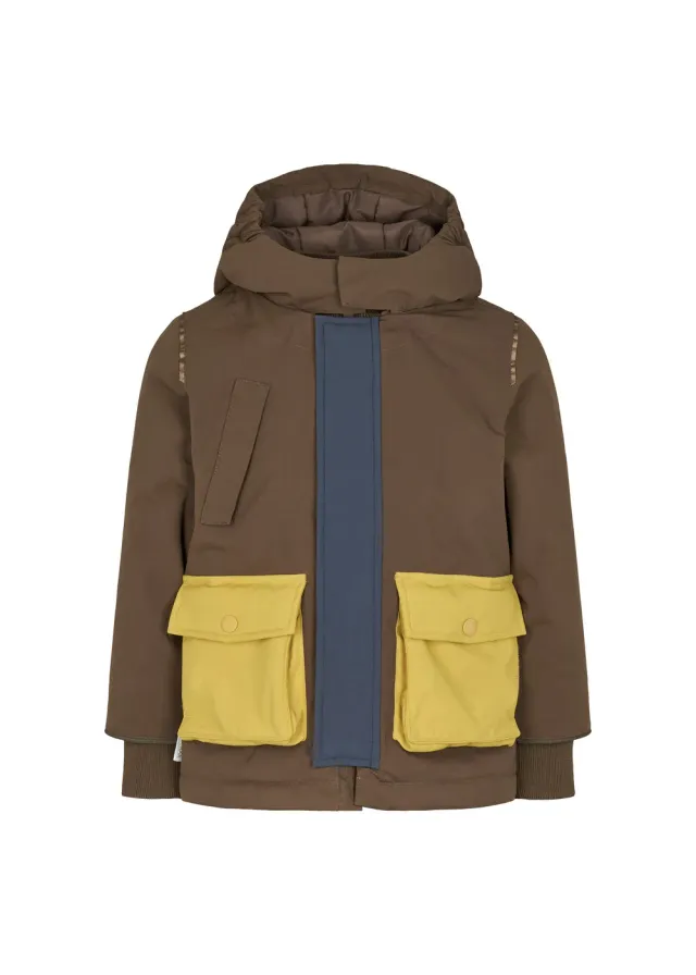 MarMar Copenhagen Omas vinterjakke deep choco 6 lommer