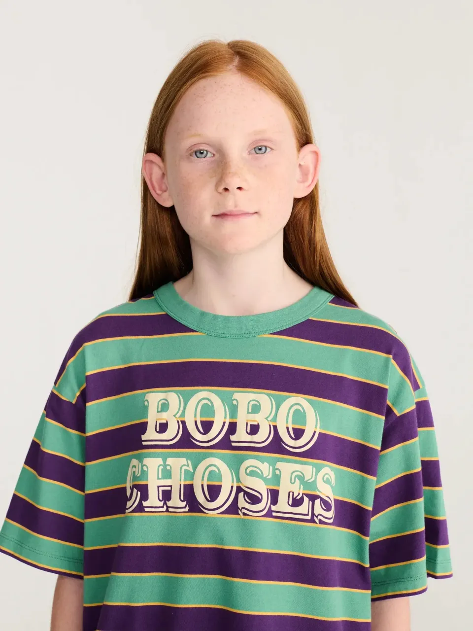Bobo Choses All About Monsters Embossed T-shirt 6-7 år bomuld