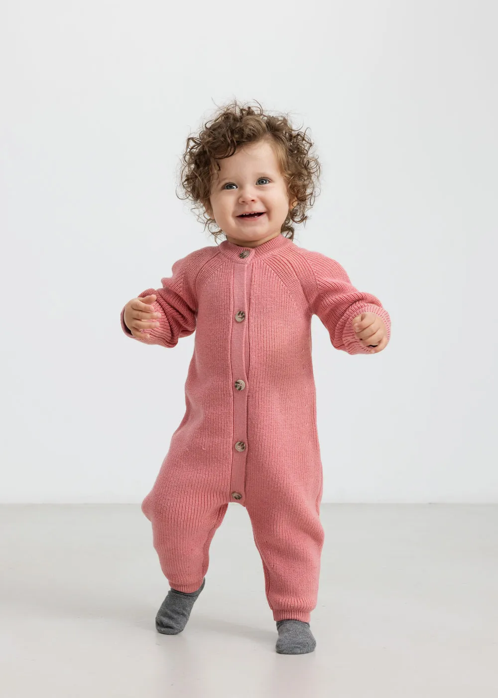 MarMar Copenhagen Robbie Strikdragt Raspberry uld