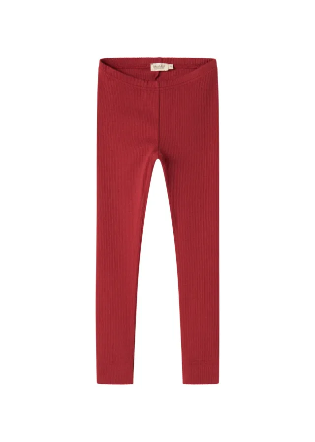 MarMar Leg leggings Hibiscus Red modal