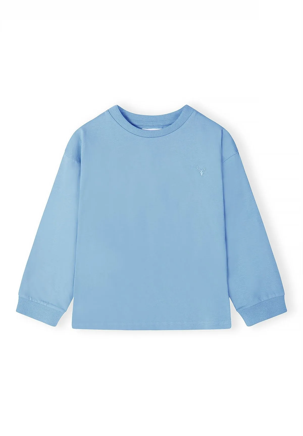 Minoti langærmet t-shirts 5-pak til drenge