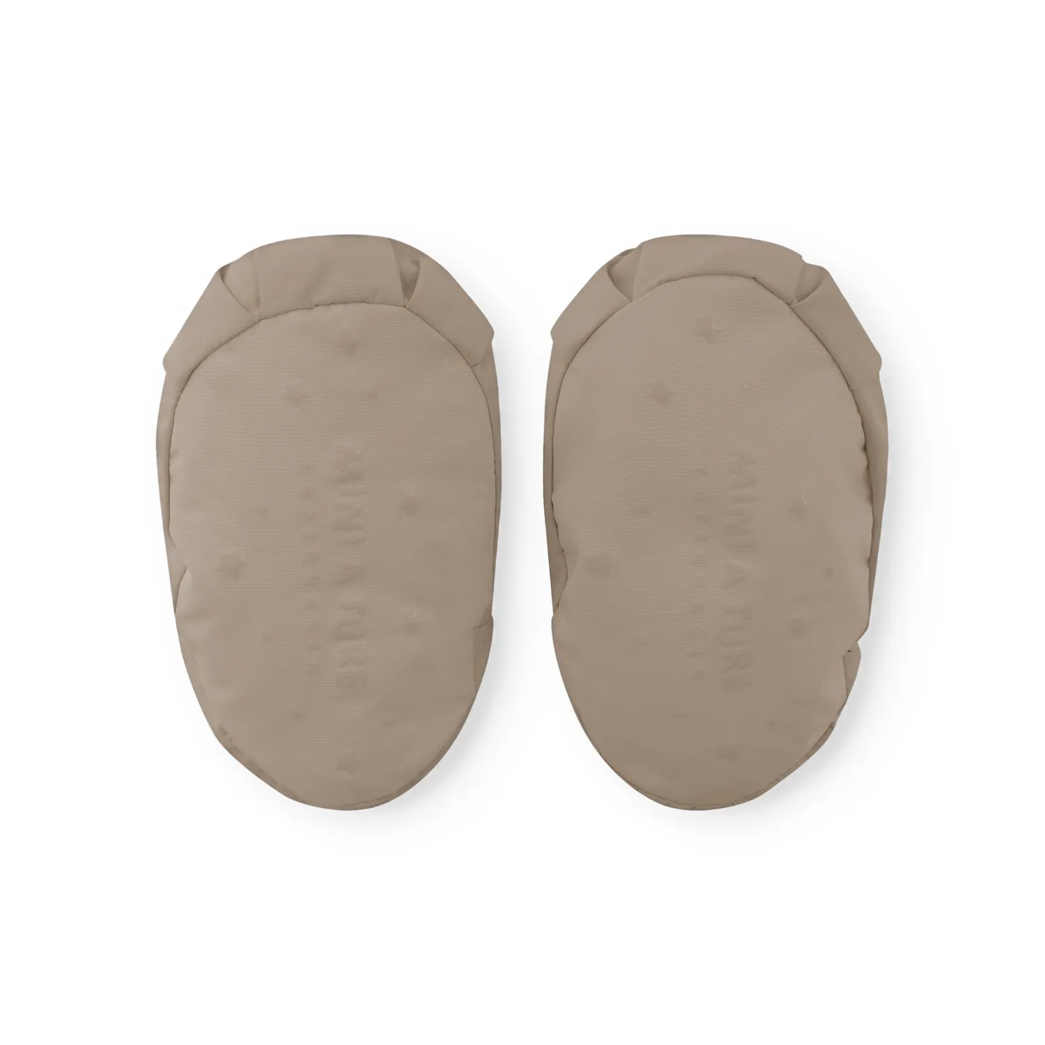 MINI A TURE MATWINN vintersokker grey brown fleece