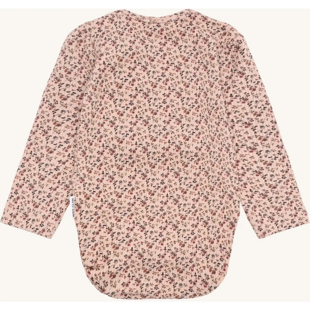 Hust & Claire Bri Little roses body Rugby Tan modal