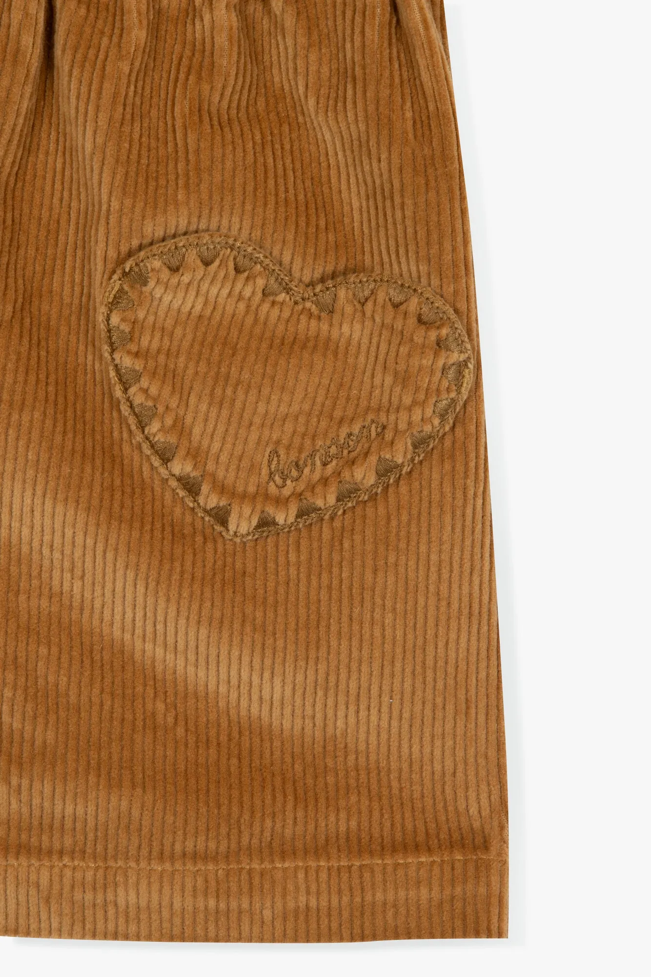 Bonton Melanie shorts 6 år brun fløjl