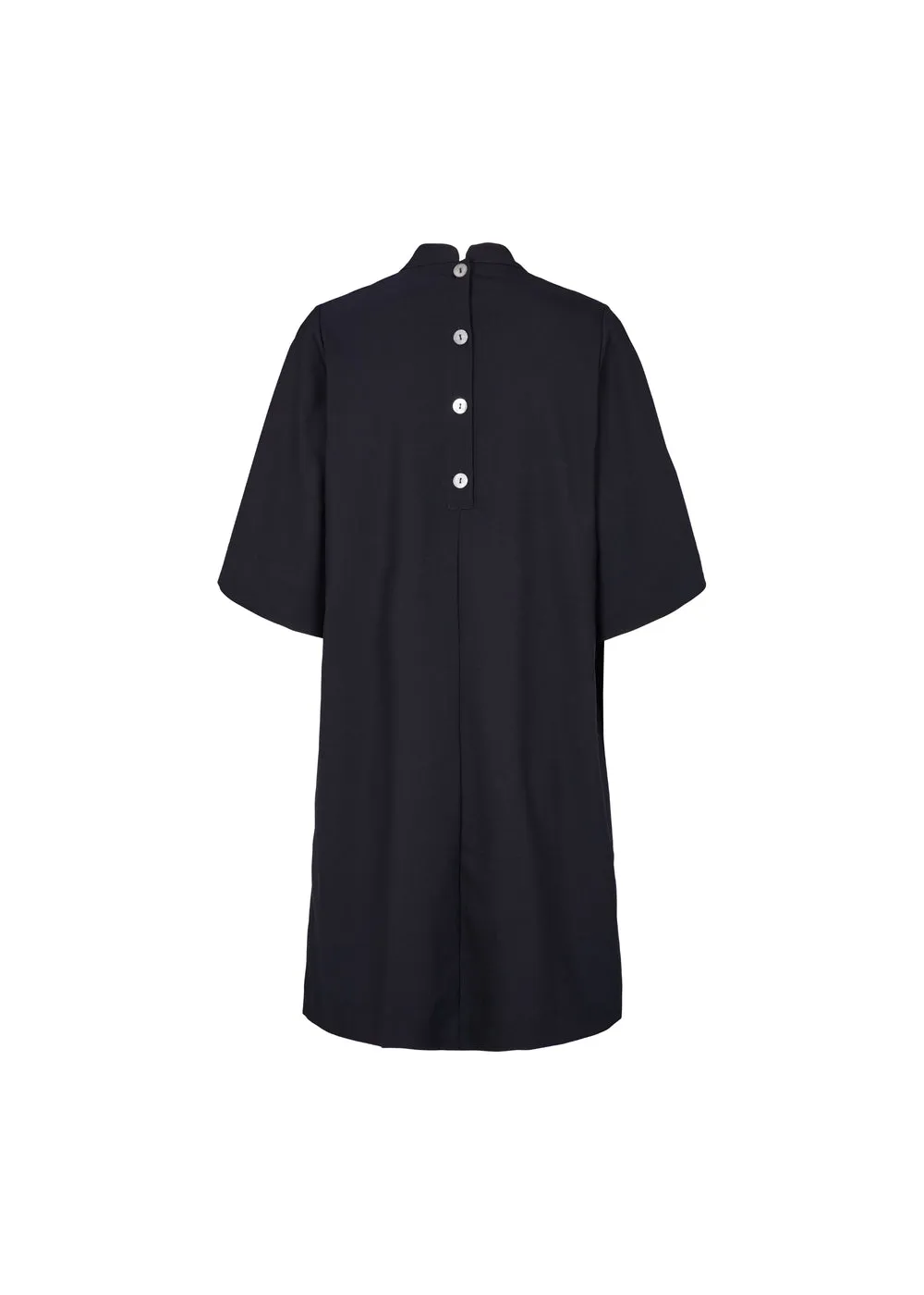 MarMar Danny W kjole Dark Navy uldmix knælang