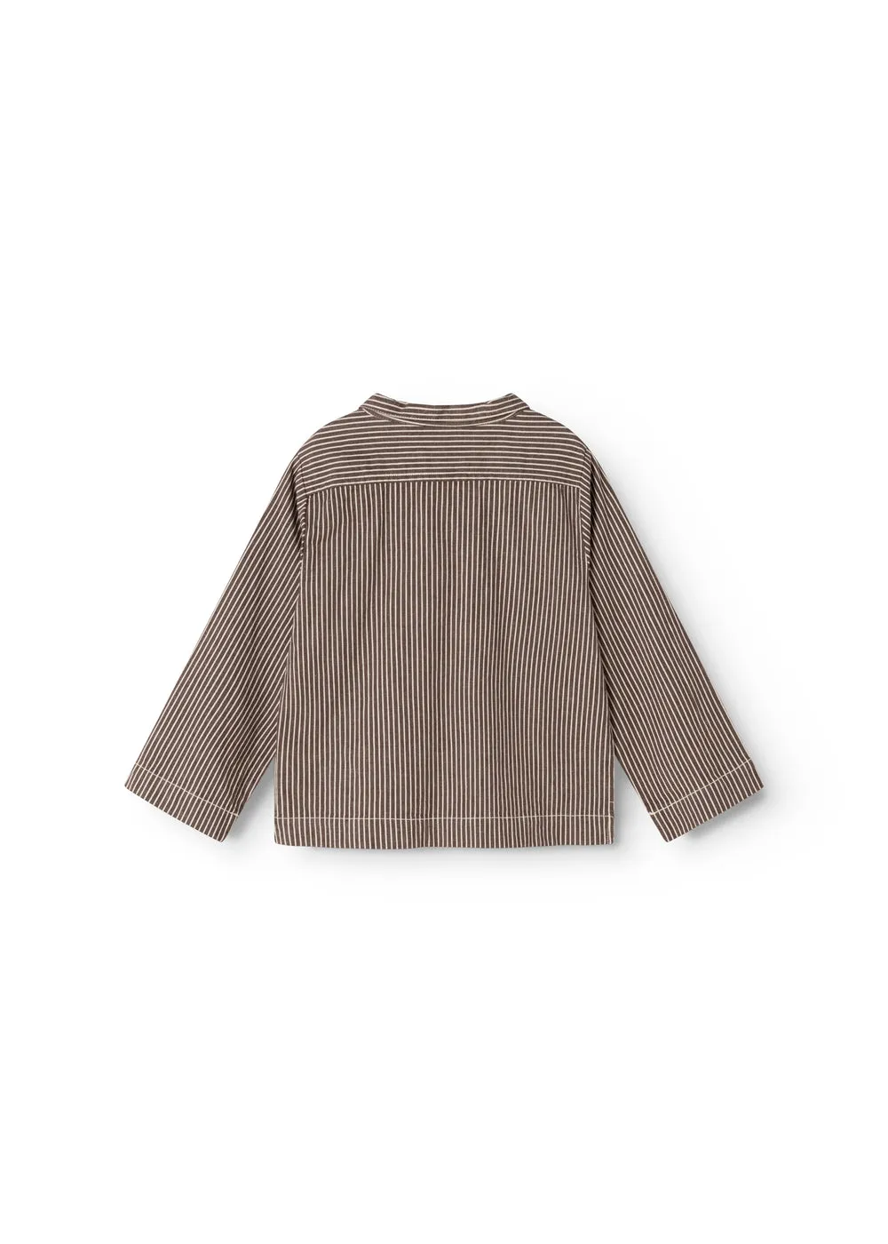 MarMar Tovan skjorte Dark Brownie Stripe