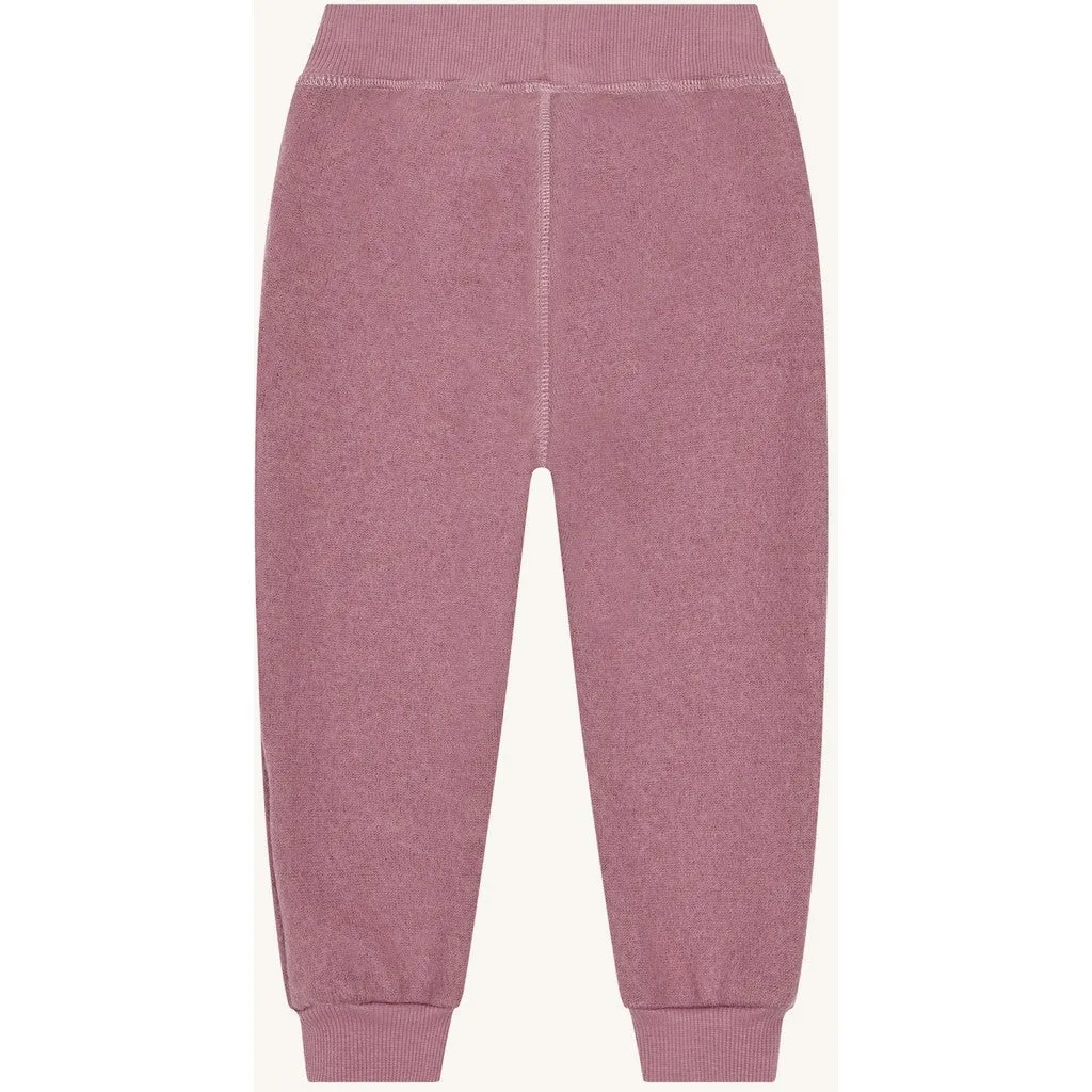 Hust & Claire Gia Boiled Wool bukser Pale Mauve uld