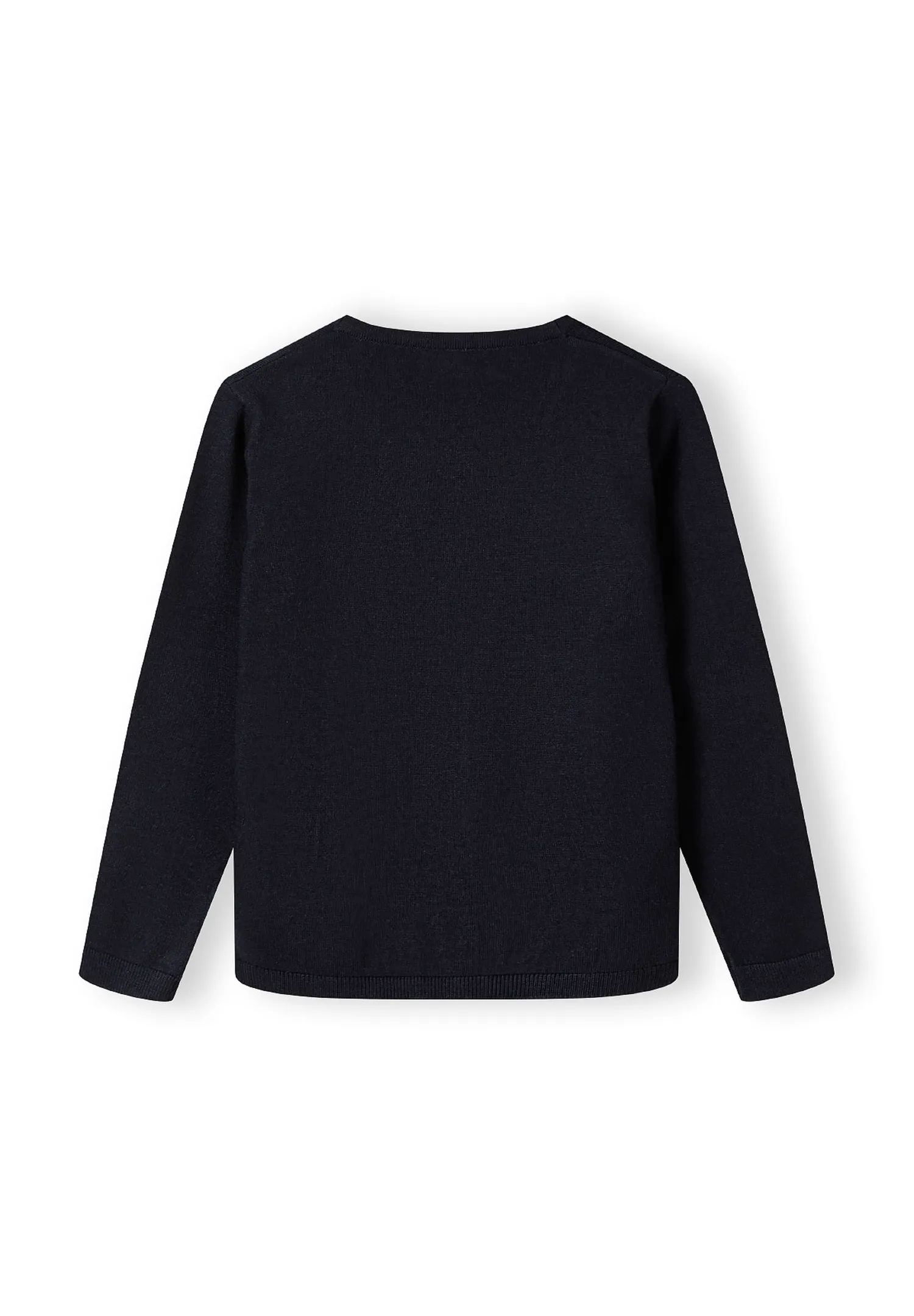 Minoti 43905 cardigan til drenge mørkeblå finstrik