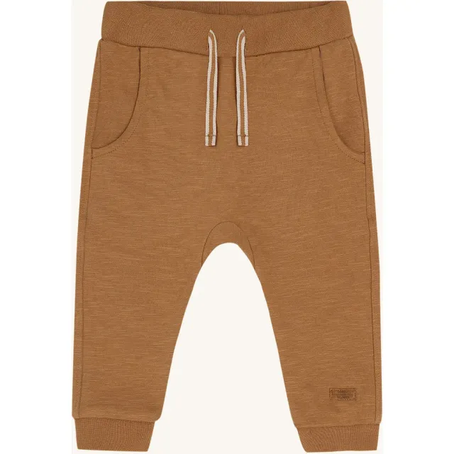 Hust & Claire Georgey Solid Brushed joggingbukser Chipmunk økologisk