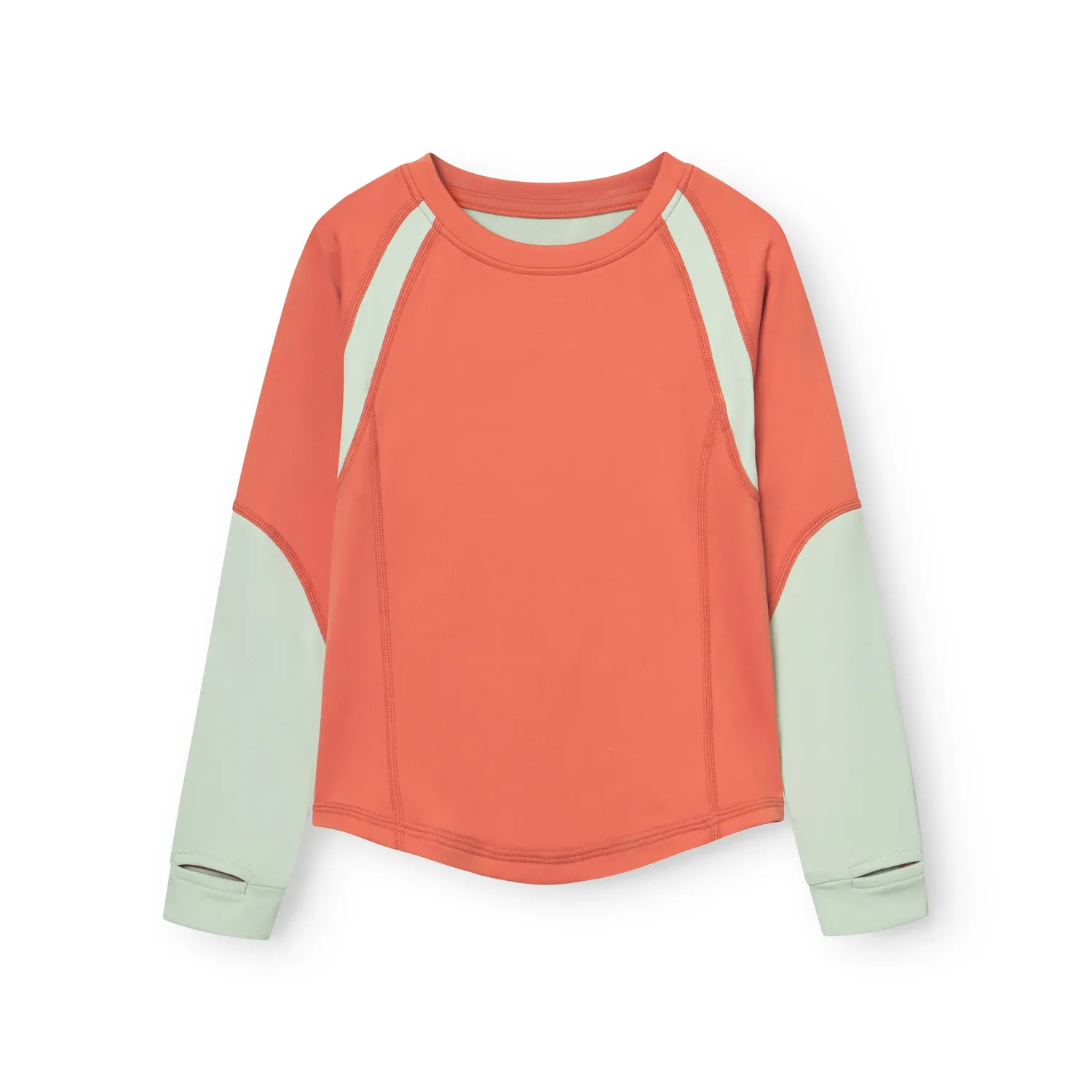 MINI A TURE Lendi LS t-shirt Arona Blue kølende