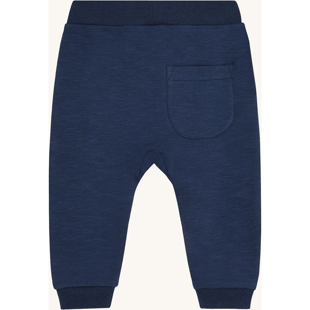 Hust & Claire Georgey joggingbukser More Navy bomuld
