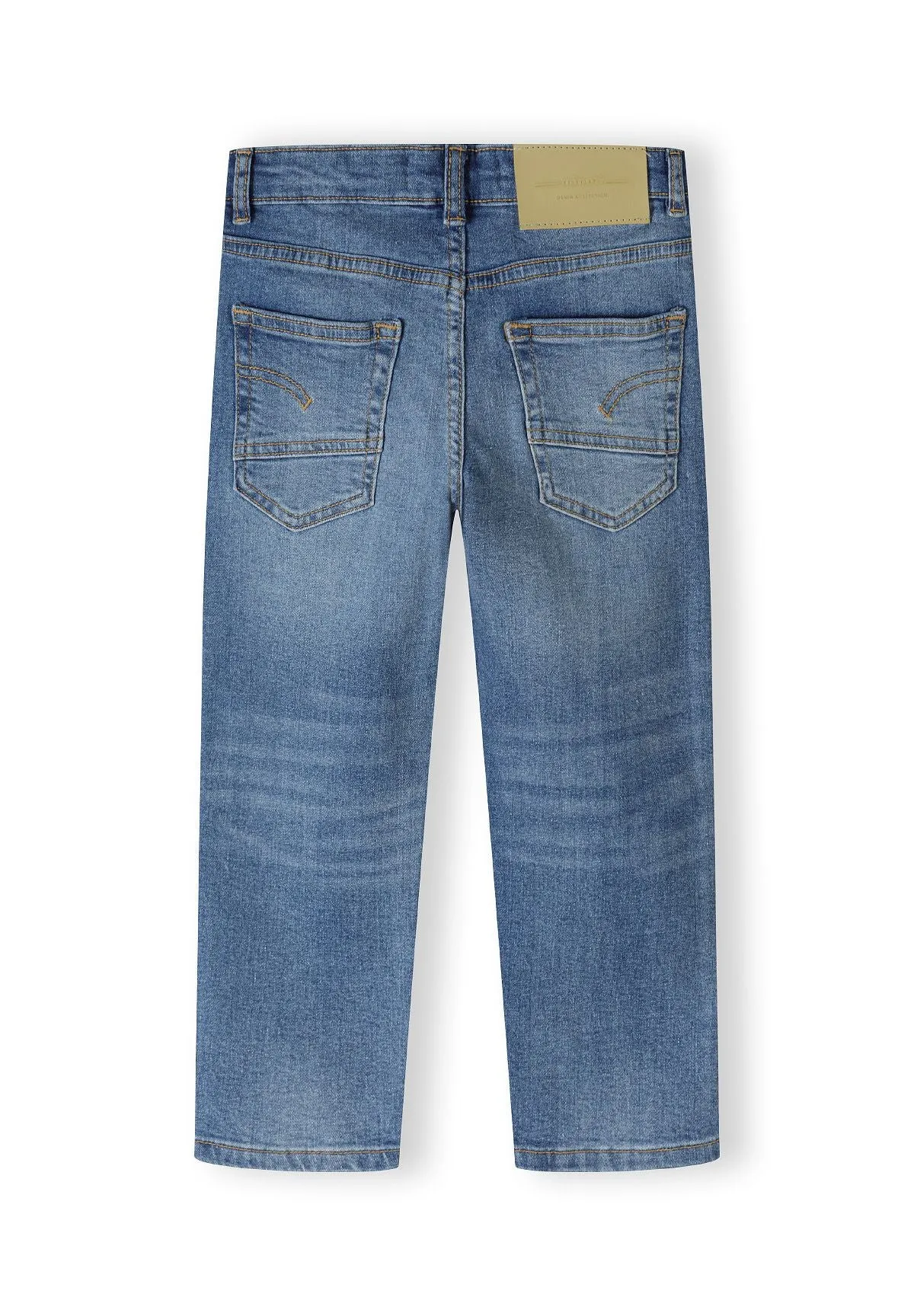 Minoti 42376 jeans lyseblå lige bomuld
