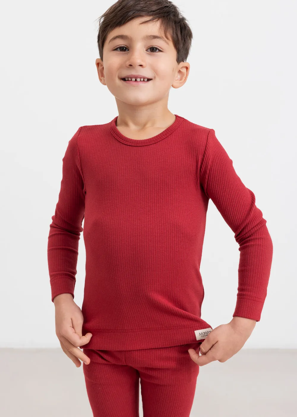MarMar Leg leggings Hibiscus Red modal