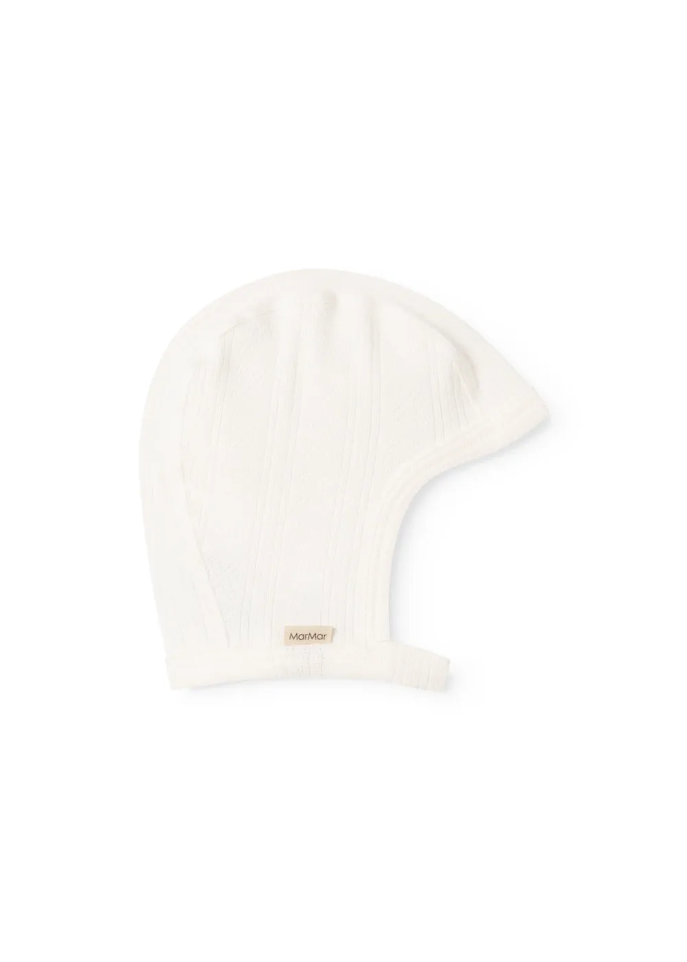 MarMar Hoody hjelm Gentle White hvid modal
