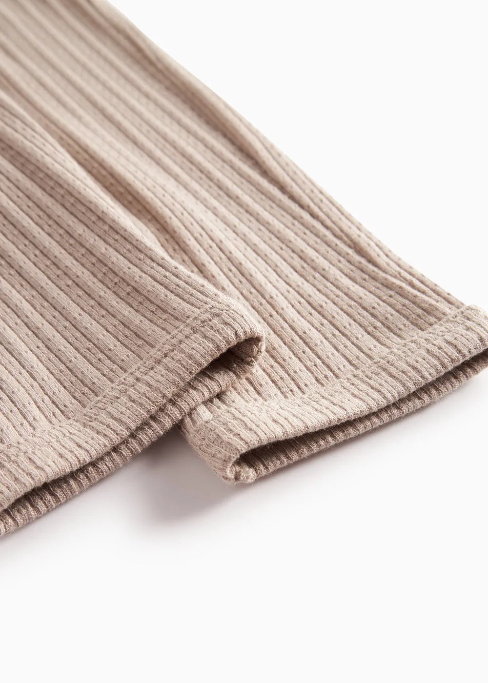 MarMar Pitti bukser Soft Beige pointelle modal