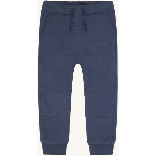Hust & Claire HCGeorge Solid Brushed joggingbukser Vintage Indigo øko