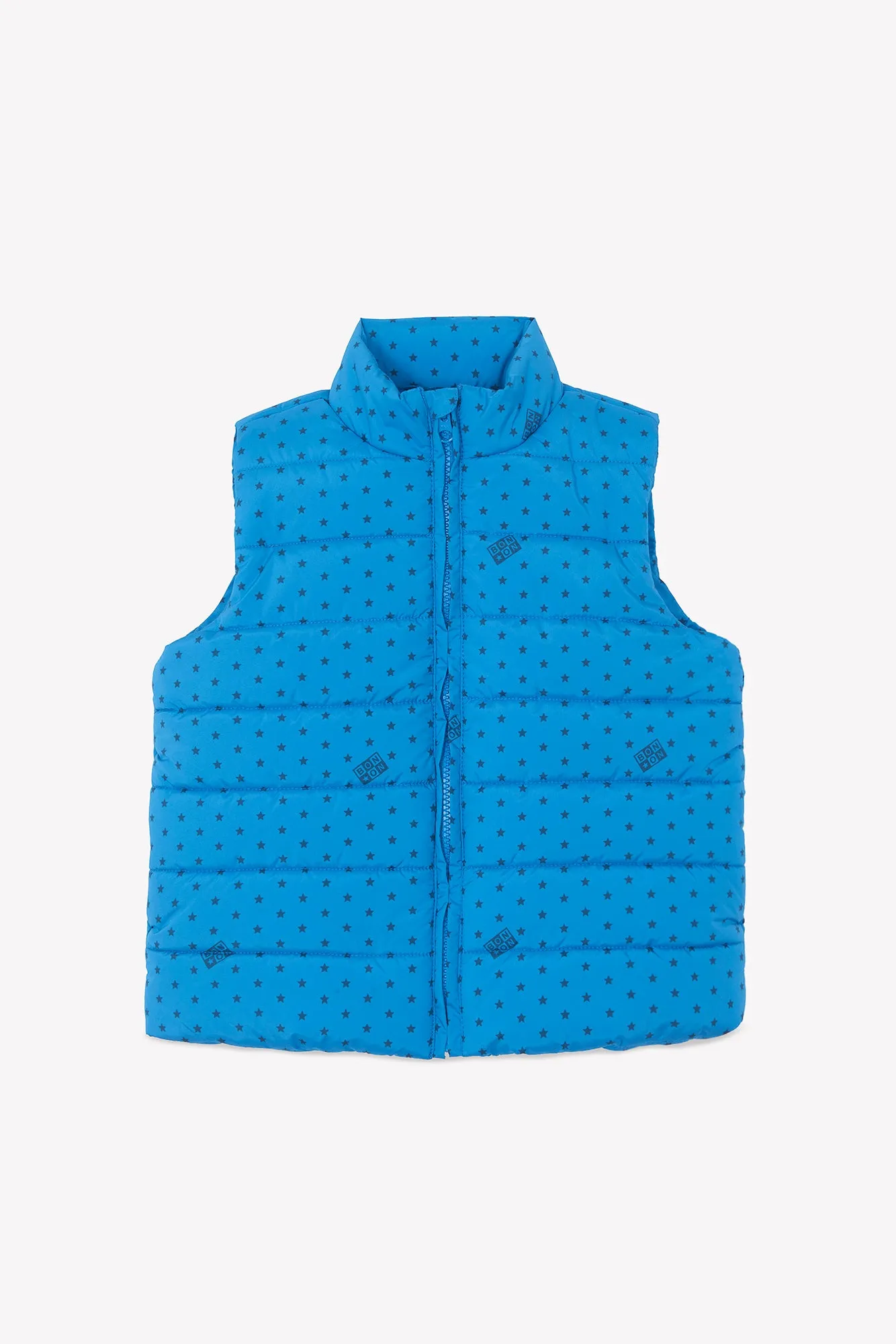 Bonton Nordic vest blå stjerner børn