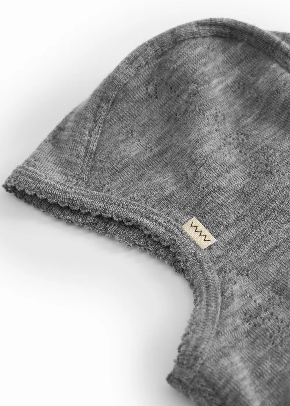MarMar Balaclava Elefanthue Grey Melange uld