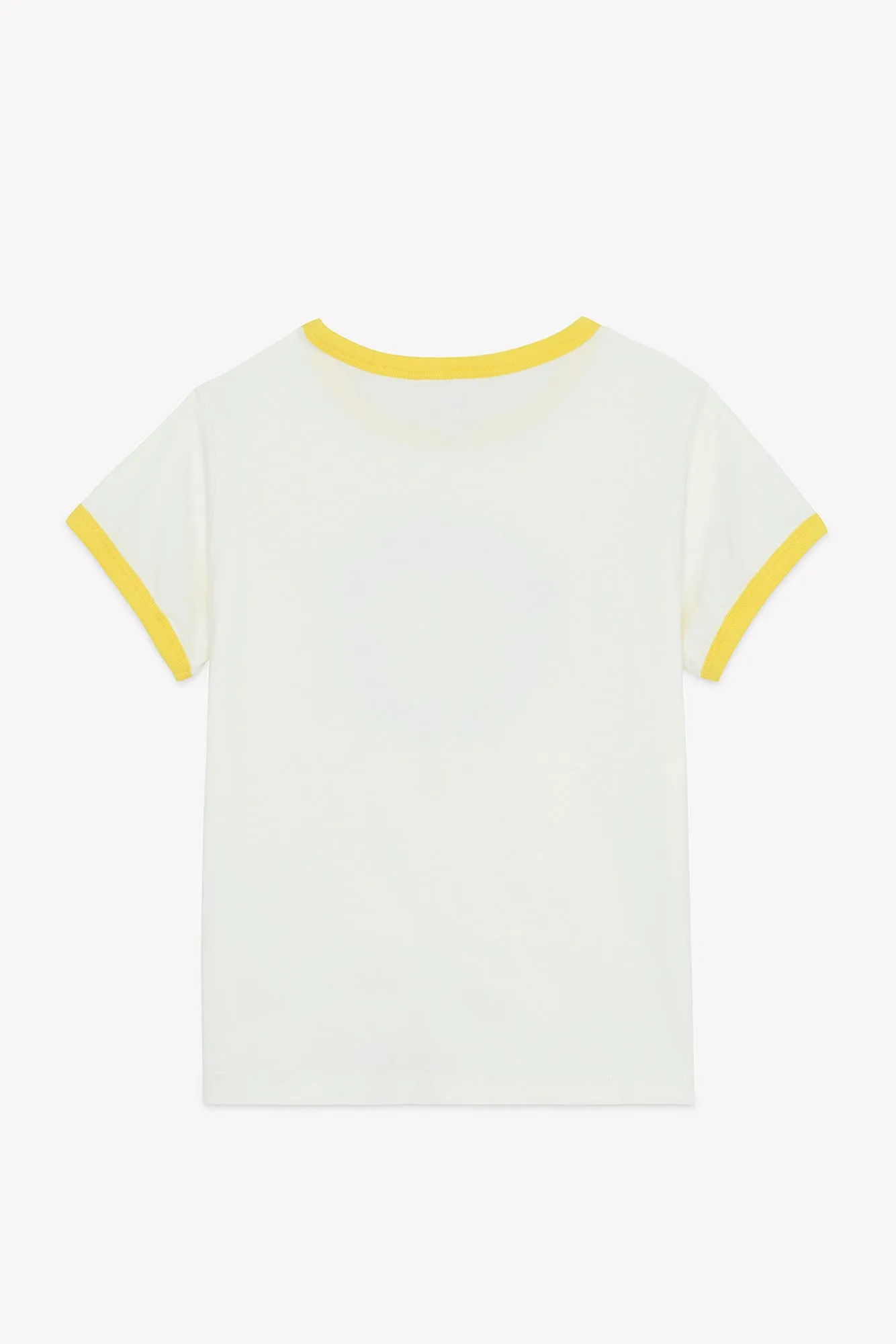 Bonton Napo t-shirt hvid bomuld print Milk 3A
